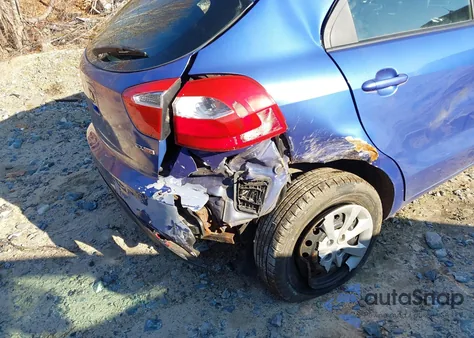 2013 Kia Rio Ex z USA, uszkodzony, nr VIN KNADN5A32D6208387